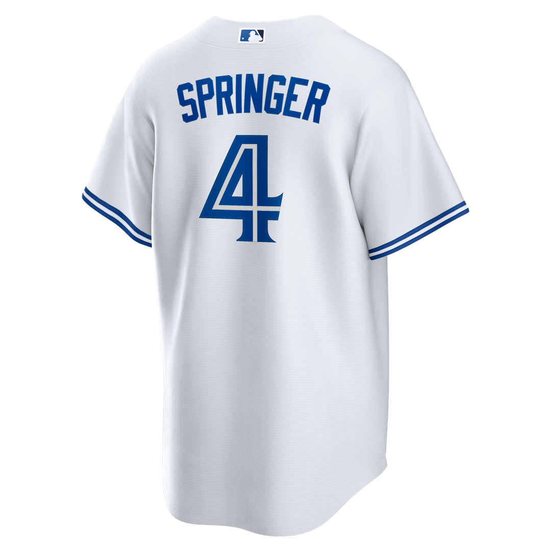Toronto Blue Jays George Springer White Home Replica Jersey