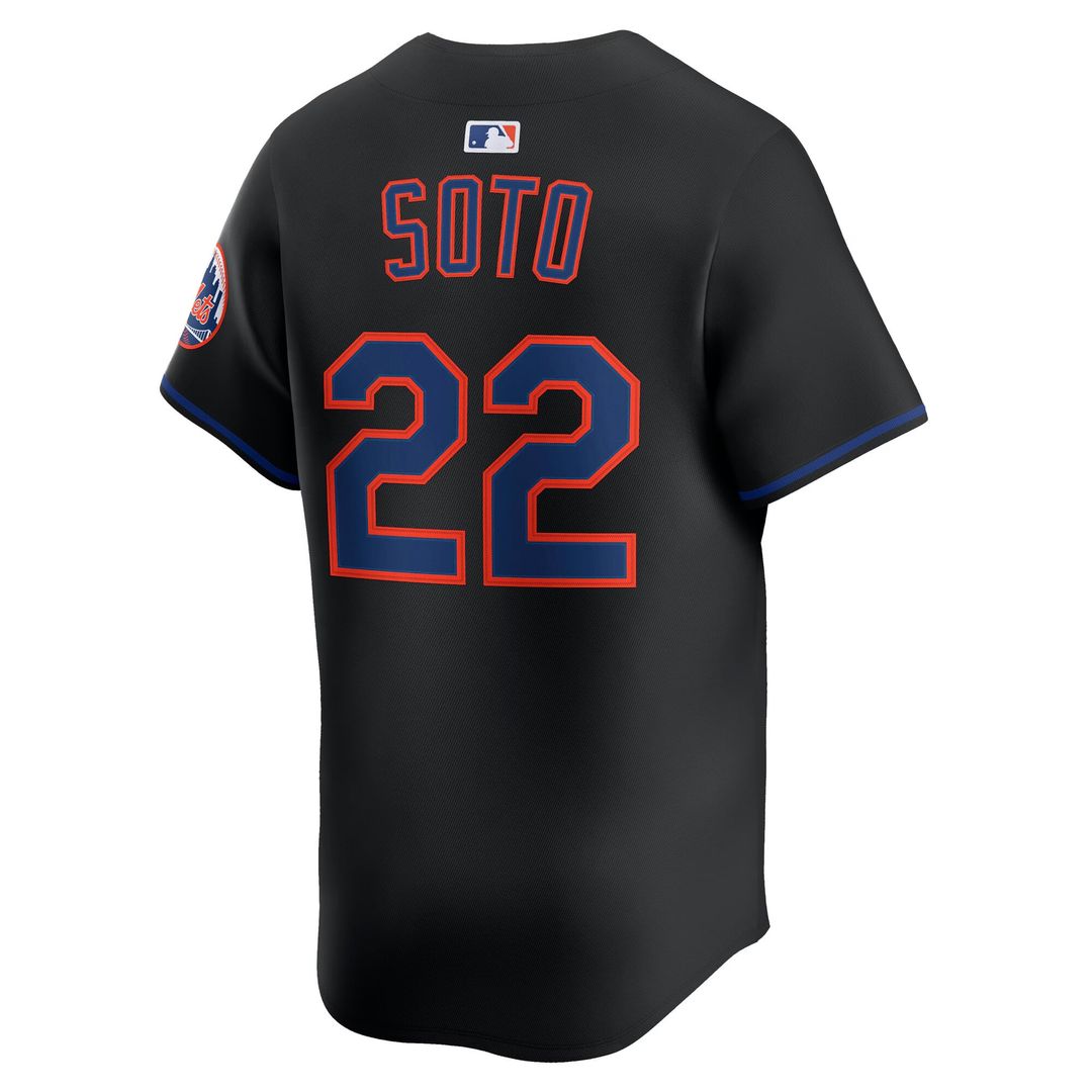 New York Mets Juan Soto Gray Road Limited Player Jersey