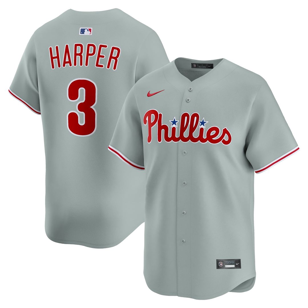 Philadelphia Phillies Bryce Harper Light Blue Alternate Limited Player Jersey