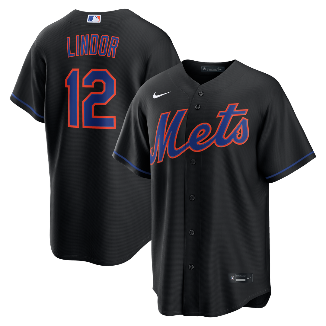 New York Mets Francisco Lindor White Home Replica Jersey
