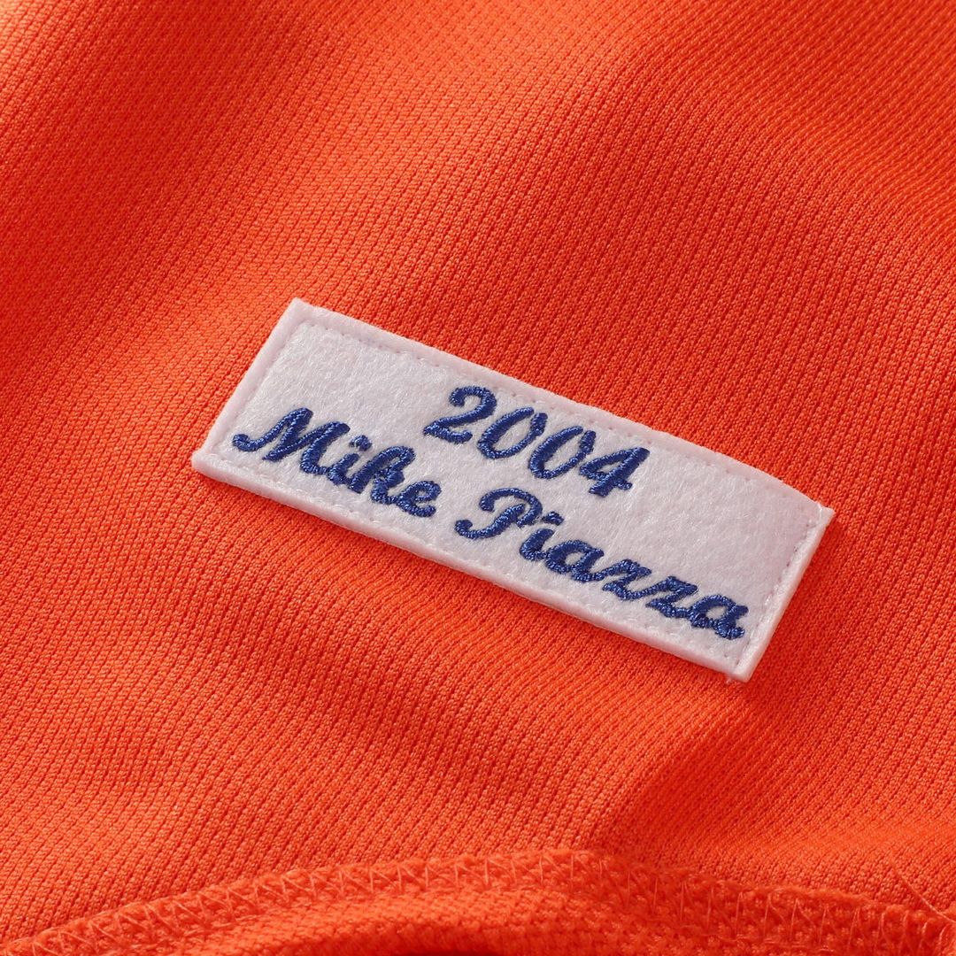 New York Mets Mike Piazza Royal Cooperstown Collection Mesh Batting Practice Button-Up Jersey