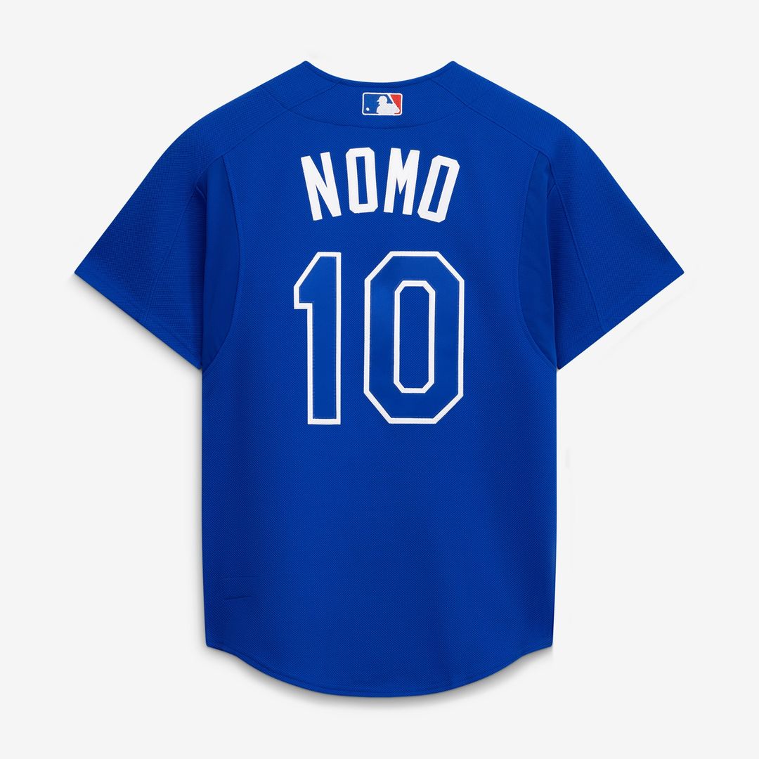 Los Angeles Dodgers Hideo Nomo Royal Cooperstown Collection 2004 Batting Practice Jersey