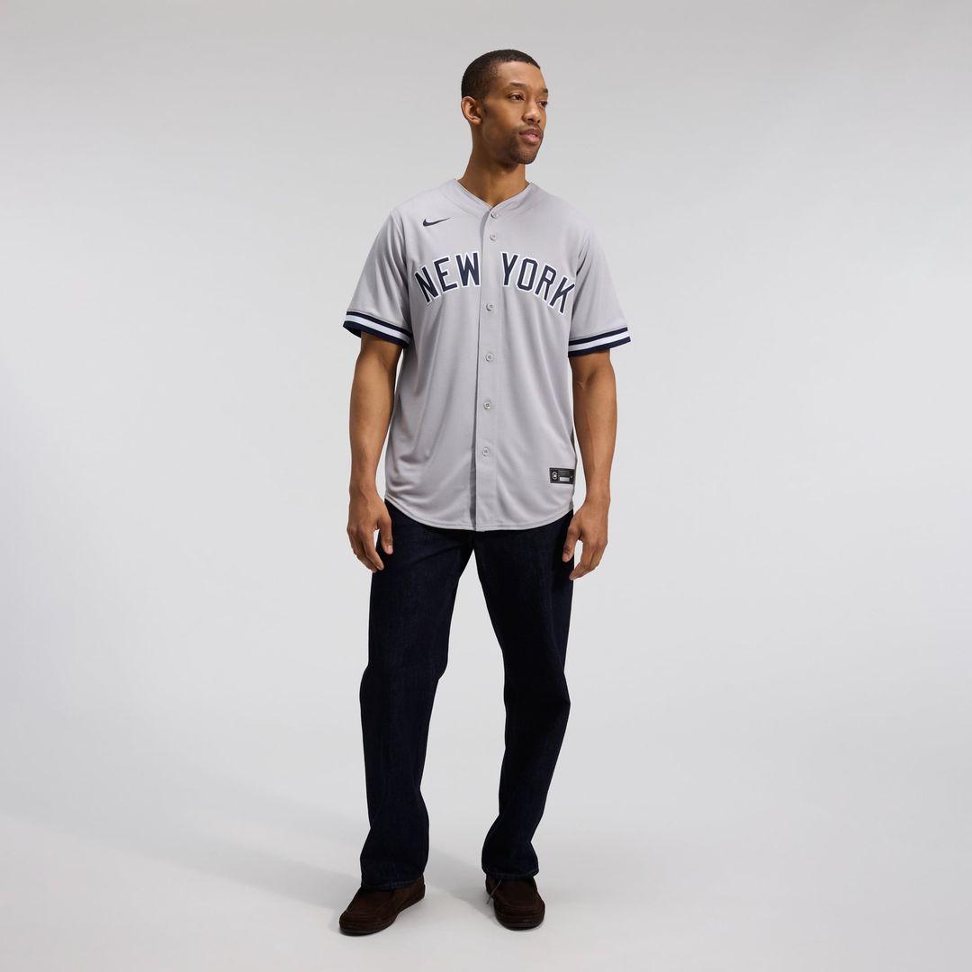 New York Yankees Anthony Volpe Gray Road Replica Jersey