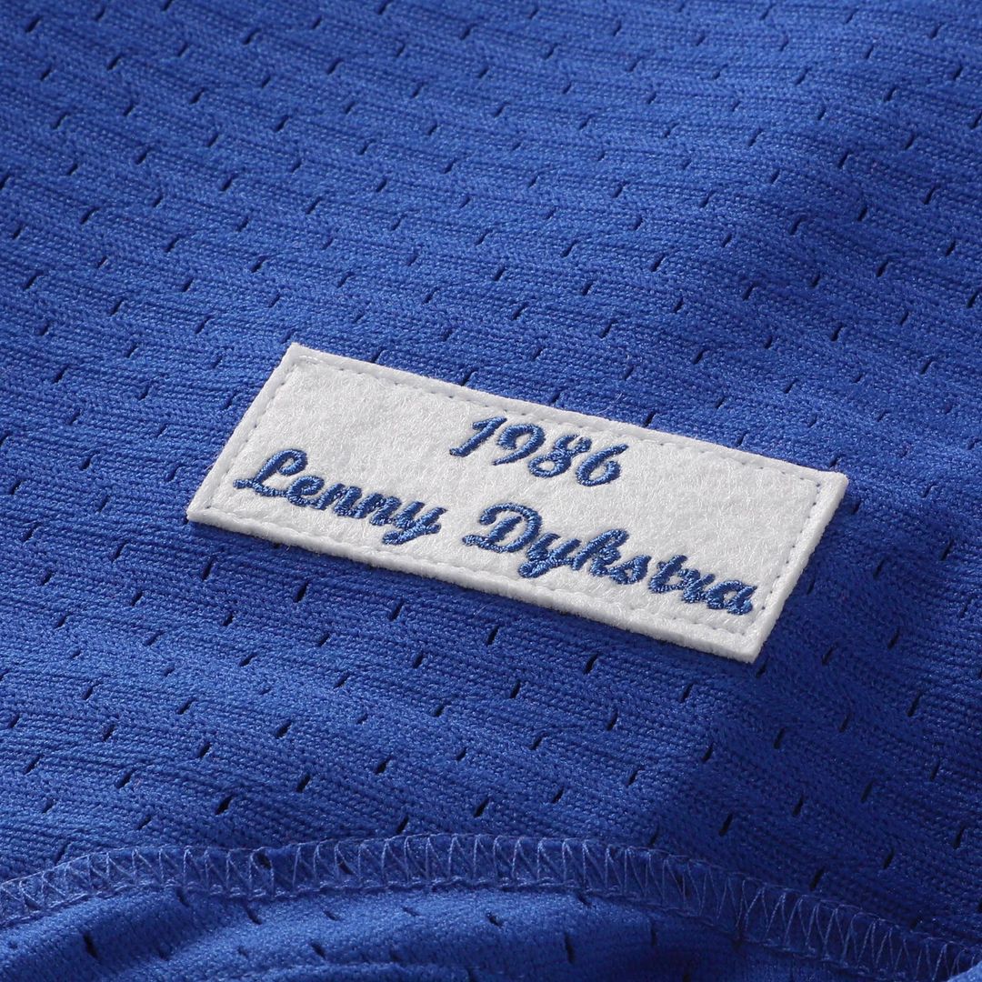 New York Mets Lenny Dykstra Royal Authentic Batting Practice Jersey