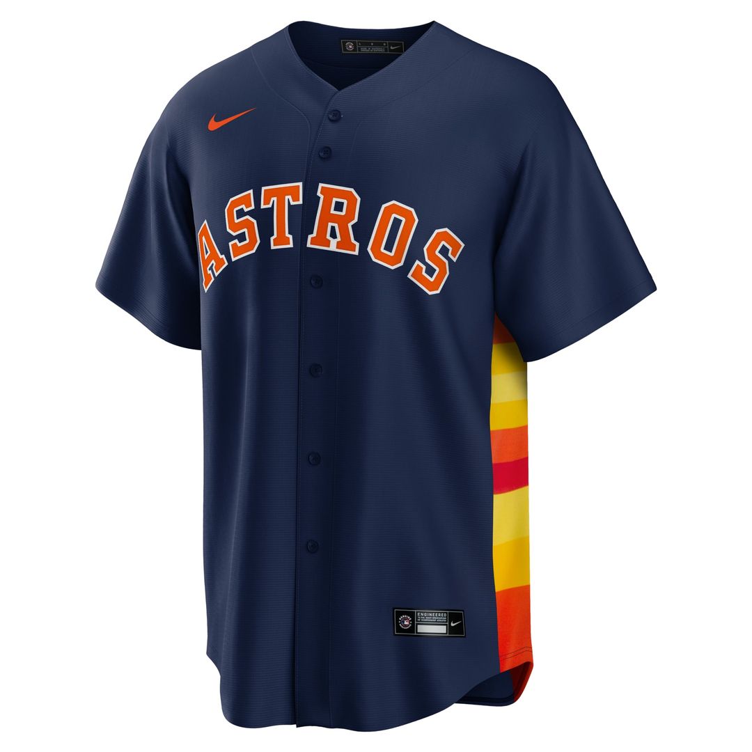 Houston Astros White Home Replica Team Jersey