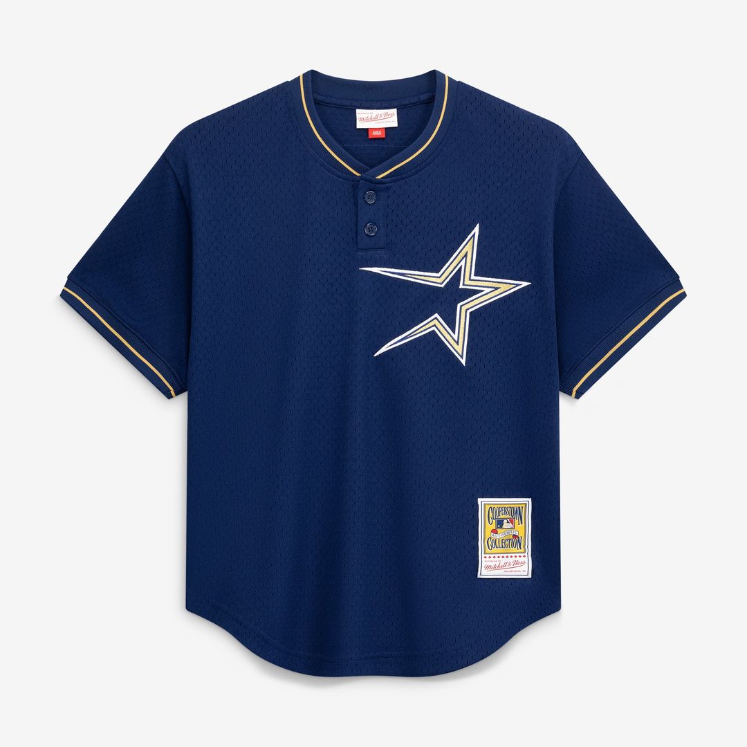 Houston Astros Billy Wagner Navy Authentic Batting Practice Jersey