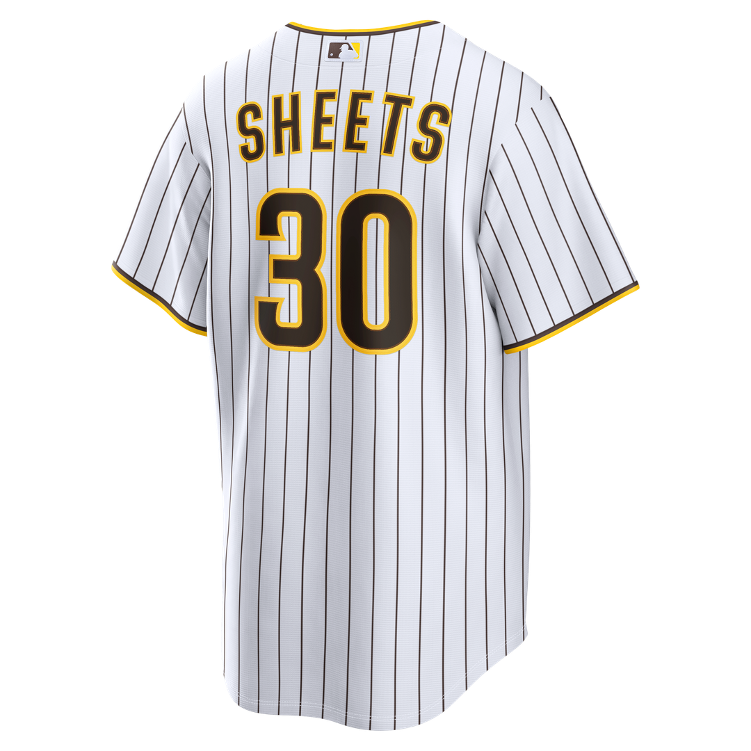 San Diego Padres Gavin Sheets White Home Replica Jersey