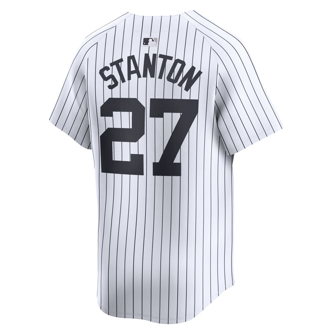 New York Yankees Giancarlo Stanton White Home Limited Player Jersey