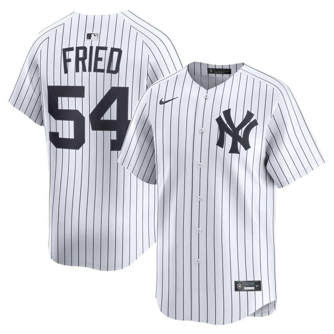 New York Yankees Max Fried Gray Road Limited Player Jersey
