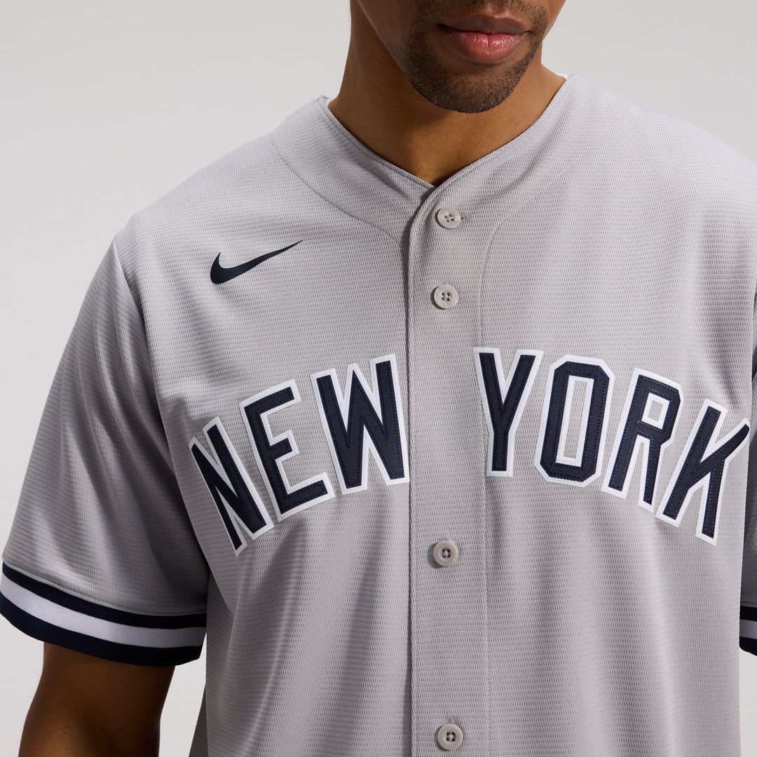 New York Yankees Anthony Volpe Gray Road Replica Jersey