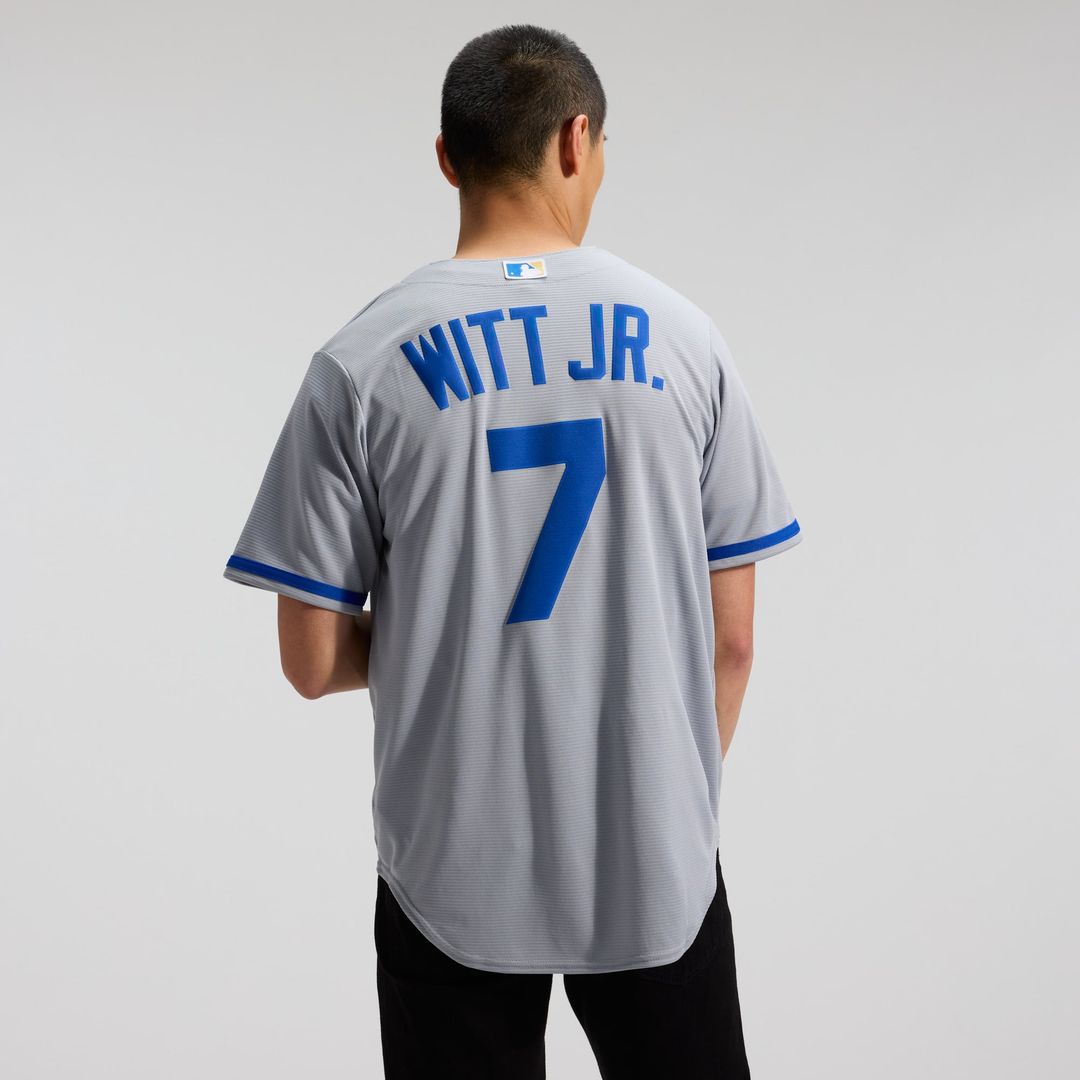 Kansas City Royals Bobby Witt Jr. Rush Blue Alternate 2 Replica Jersey