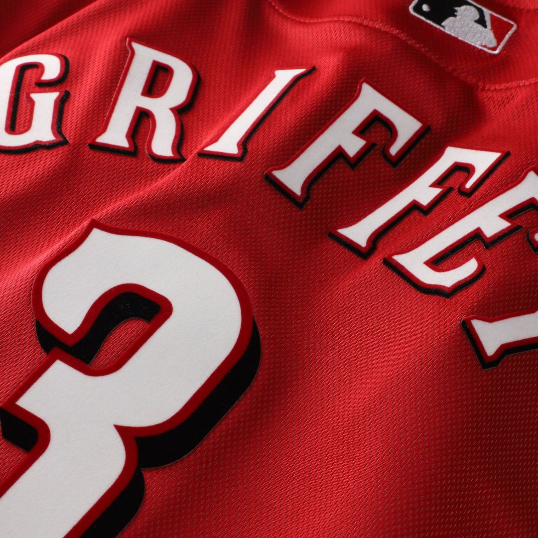 Cincinnati Reds Ken Griffey Jr. Red Authentic Batting Practice Jersey