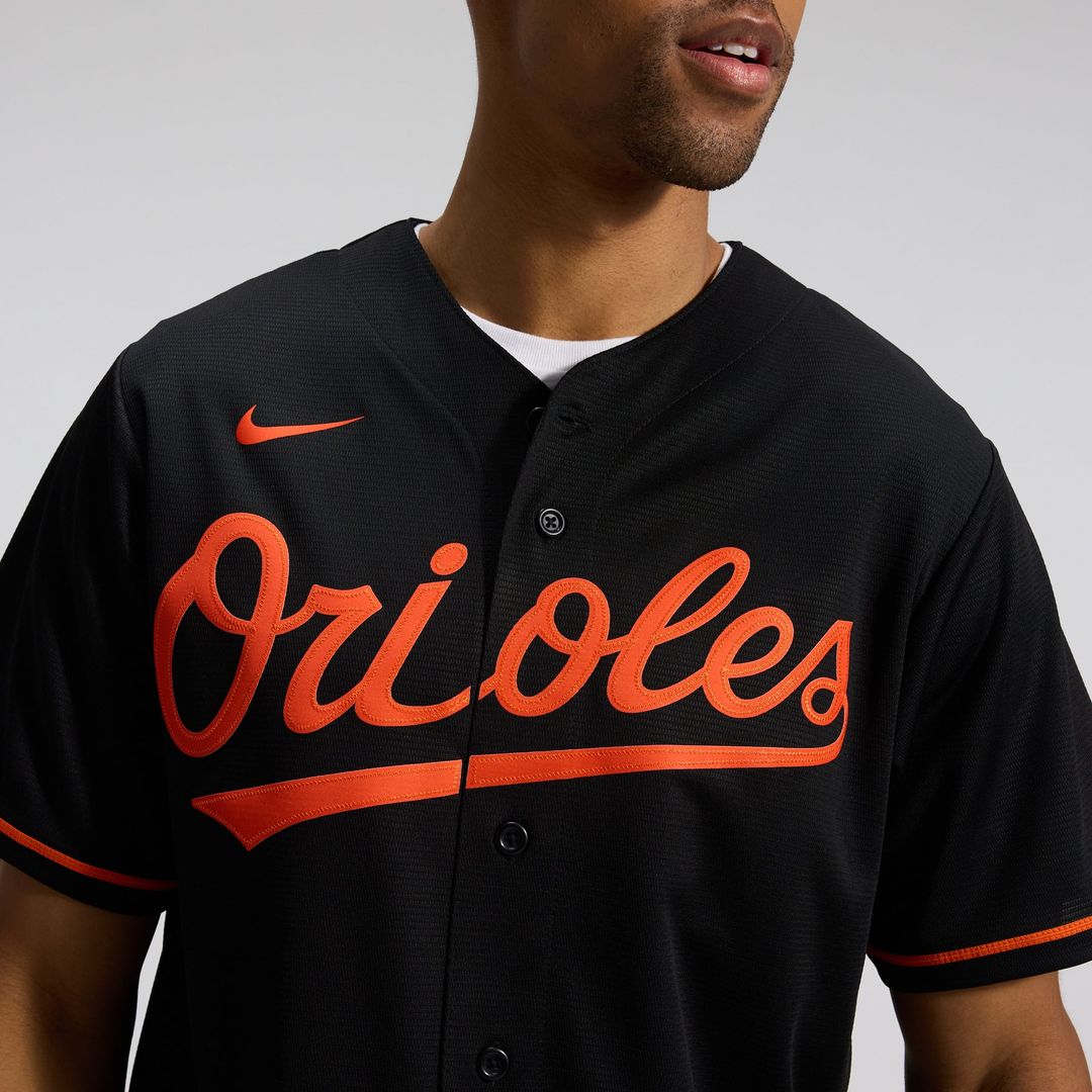 Baltimore Orioles Black Alternate Replica Team Jersey