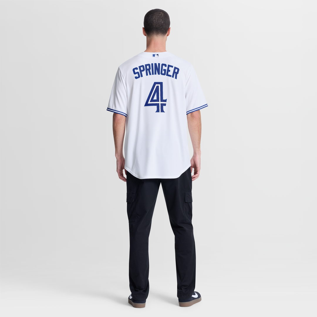 Toronto Blue Jays George Springer White Home Replica Jersey