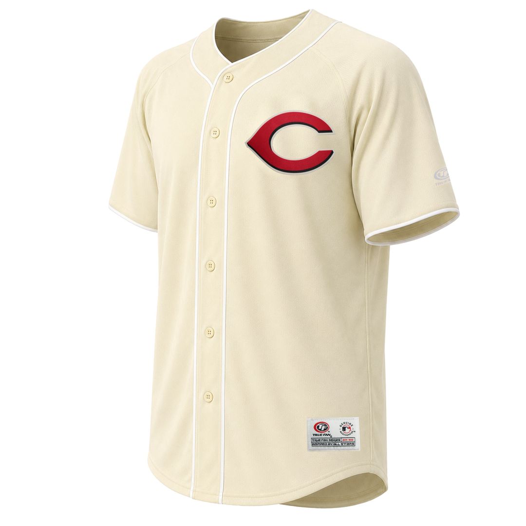 Cincinnati Reds Cream Fashion Jersey