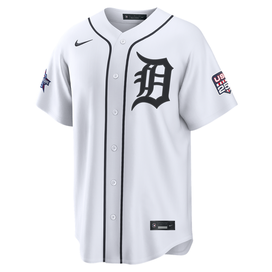 2026 All-Star Edition Stars & Stripes Men's Detroit Tigers Riley Greene White Stadium Jersey