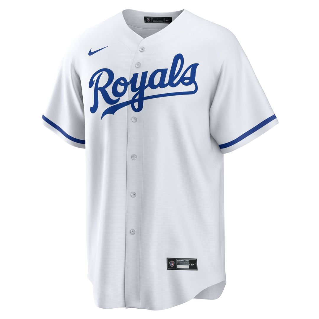 Kansas City Royals Michael Massey White Home Replica Jersey
