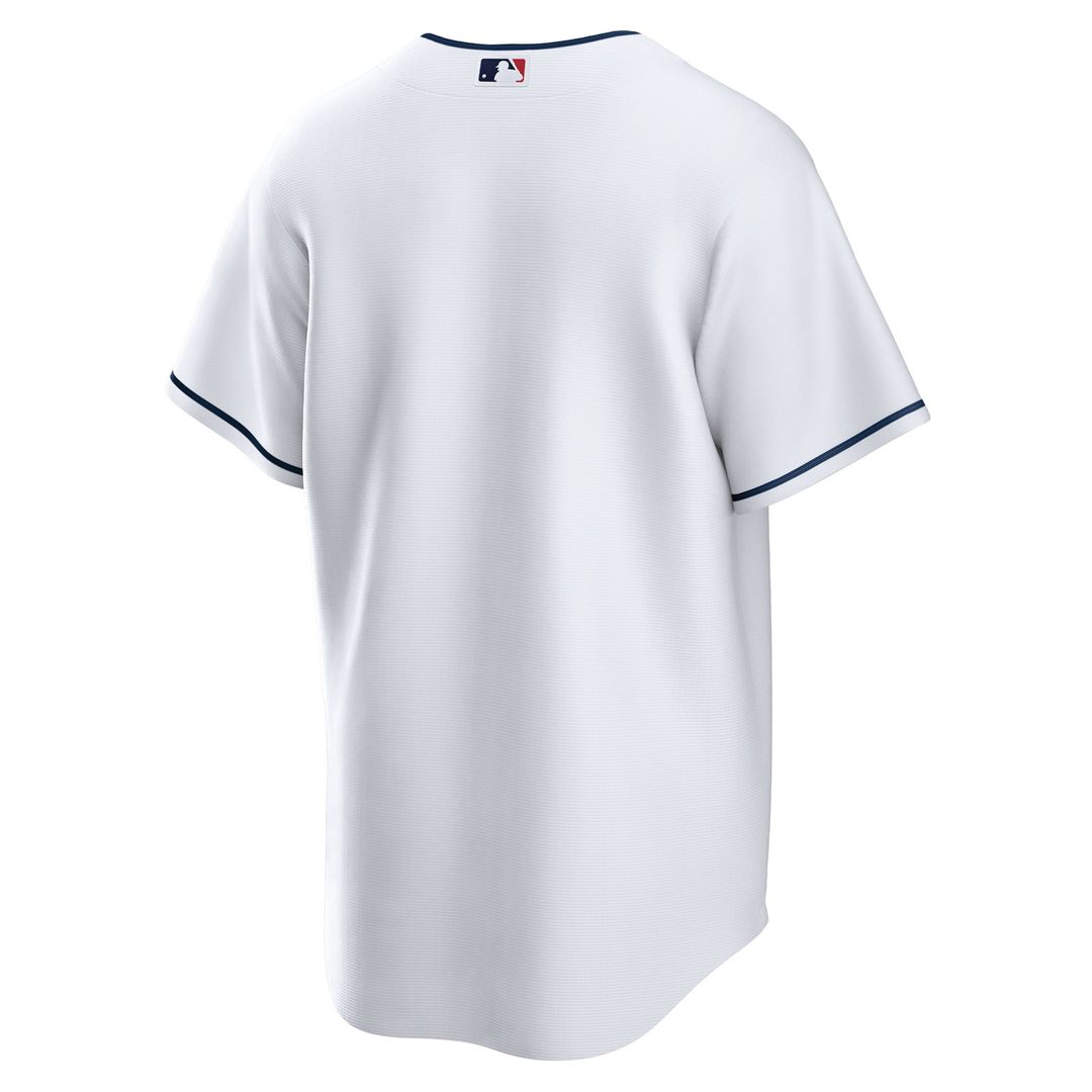 Cleveland Guardians White Home Blank Replica Jersey