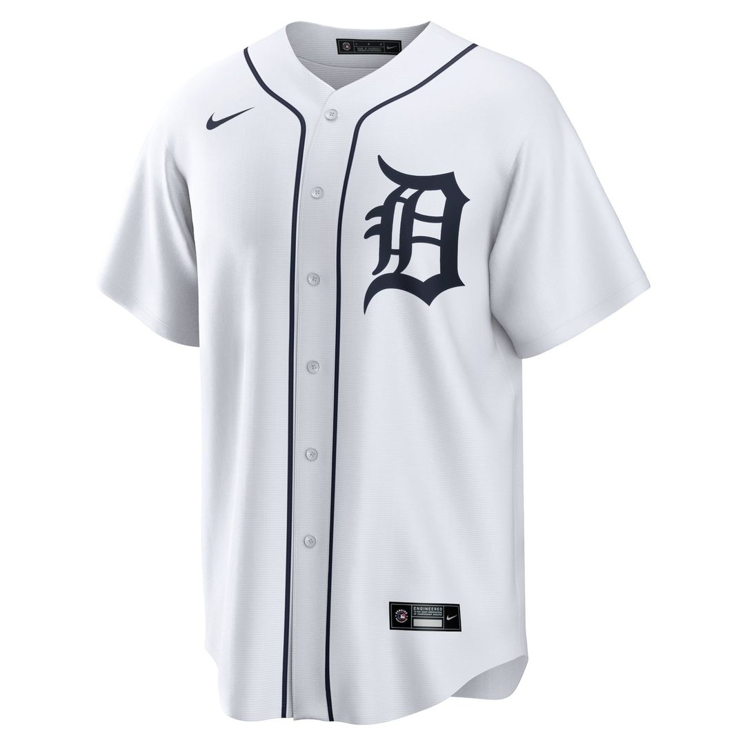 Detroit Tigers Riley Greene White Replica Player Jersey