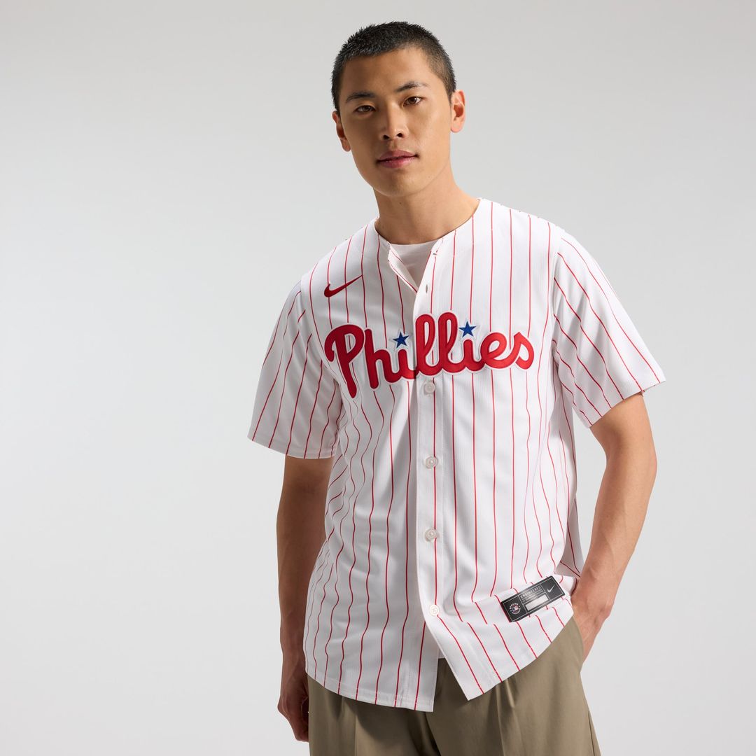 Philadelphia Phillies J.T. Realmuto White Home Limited Player Jersey