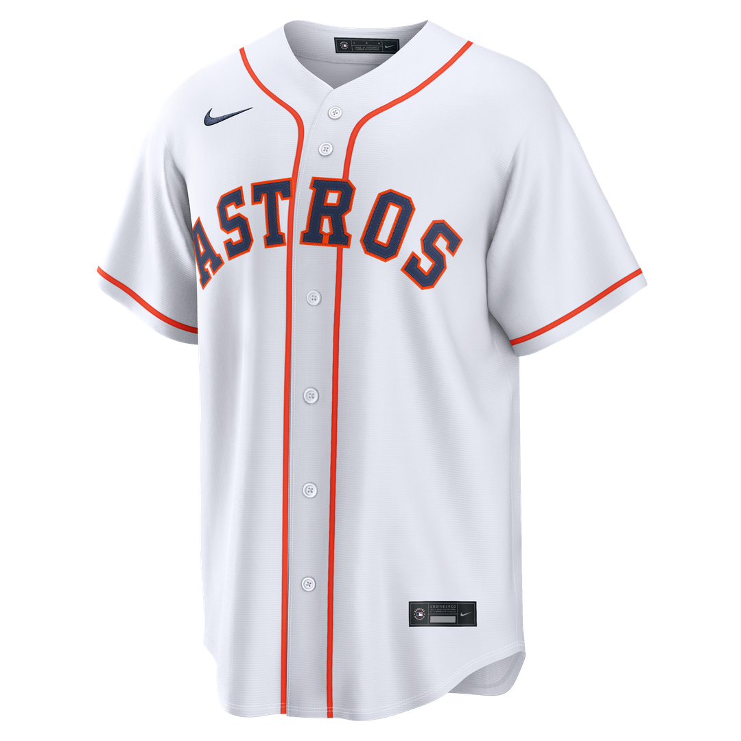 Houston Astros Daulton Varsho White Home Replica Jersey