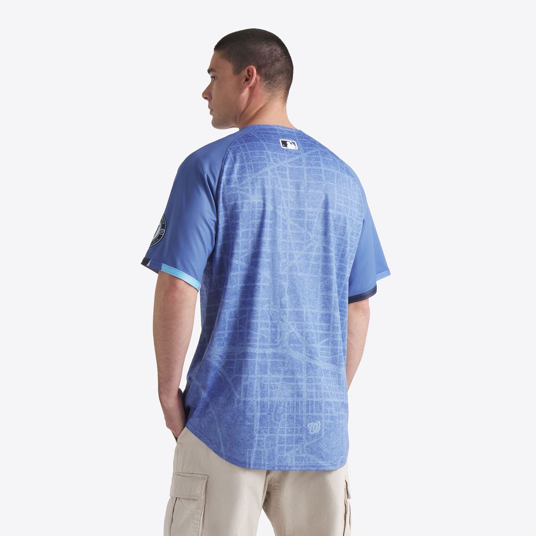 Washington Nationals Blue 2025 City Connect Limited Jersey
