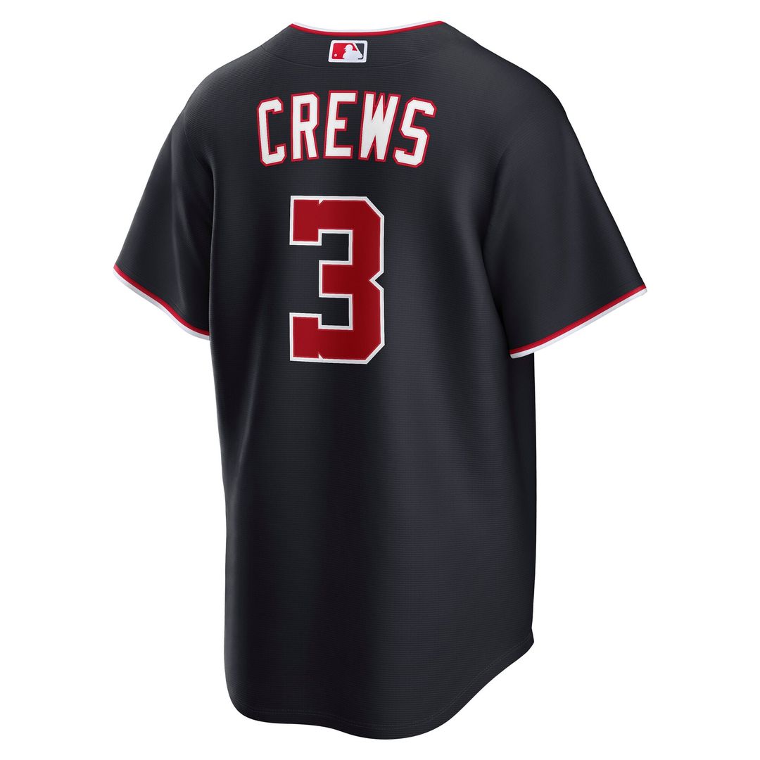 Washington Nationals Dylan Crews Gray Road Replica Jersey
