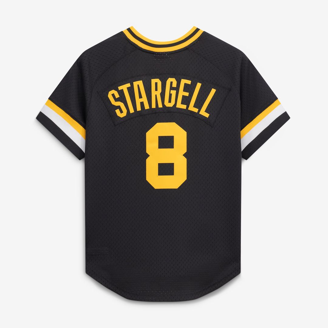 Pittsburgh Pirates Willie Stargell Black Authentic Batting Practice Jersey