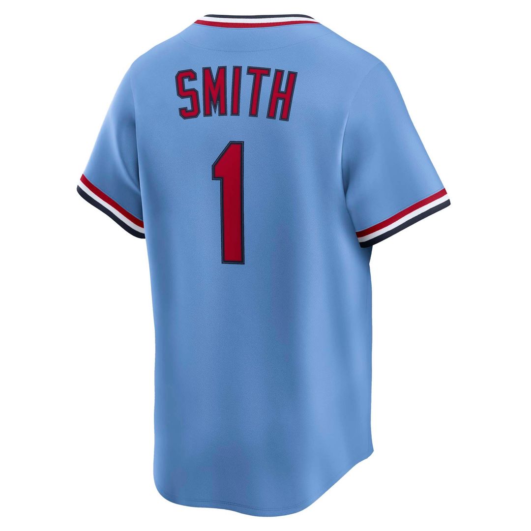 St. Louis Cardinals Ozzie Smith White Throwback Cooperstown Collection Limited Jersey