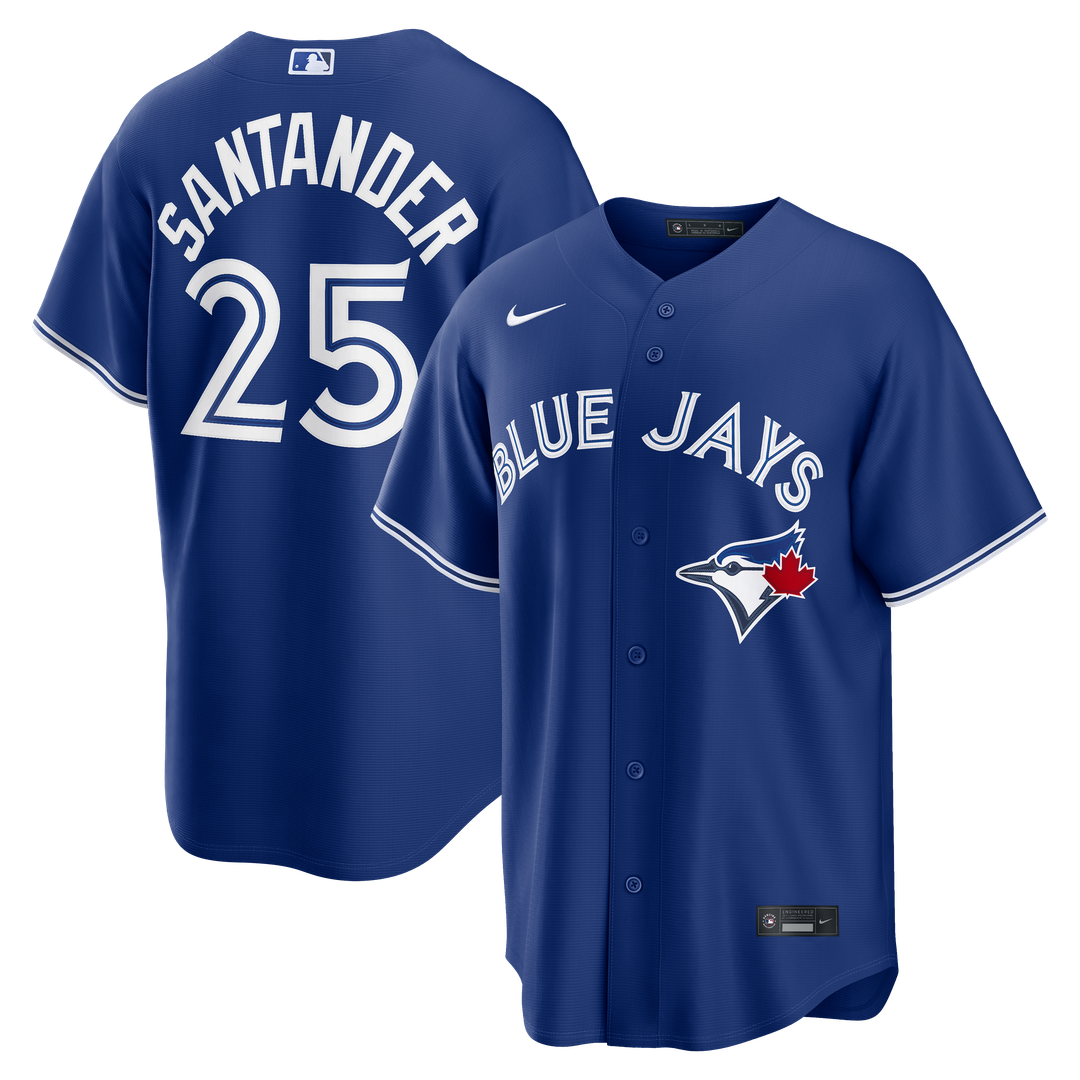 Toronto Blue Jays Anthony Santander Red Canada Day Replica Jersey