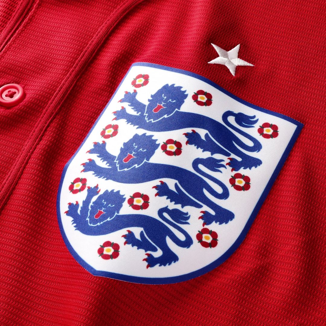 England National Team x MLB Red Stadium Replica Jersey