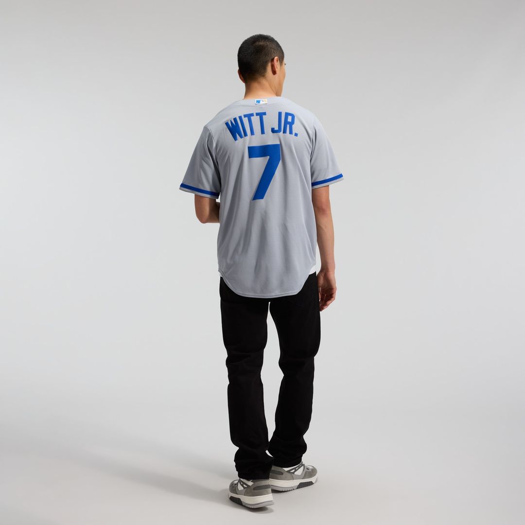 Kansas City Royals Bobby Witt Jr. Rush Blue Alternate 2 Replica Jersey