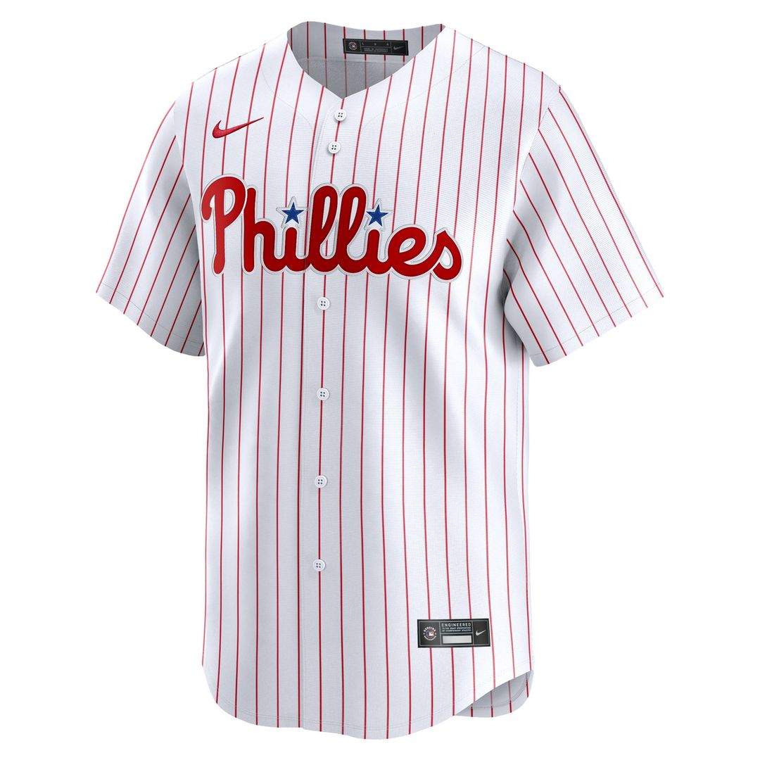 Philadelphia Phillies Jhoan Duran White Home Limited Player Jersey