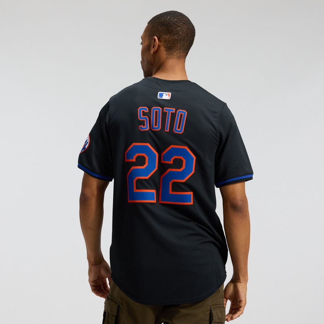 New York Mets Juan Soto Gray Road Limited Player Jersey