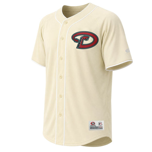 Arizona Diamondbacks Cream Fashion Jersey