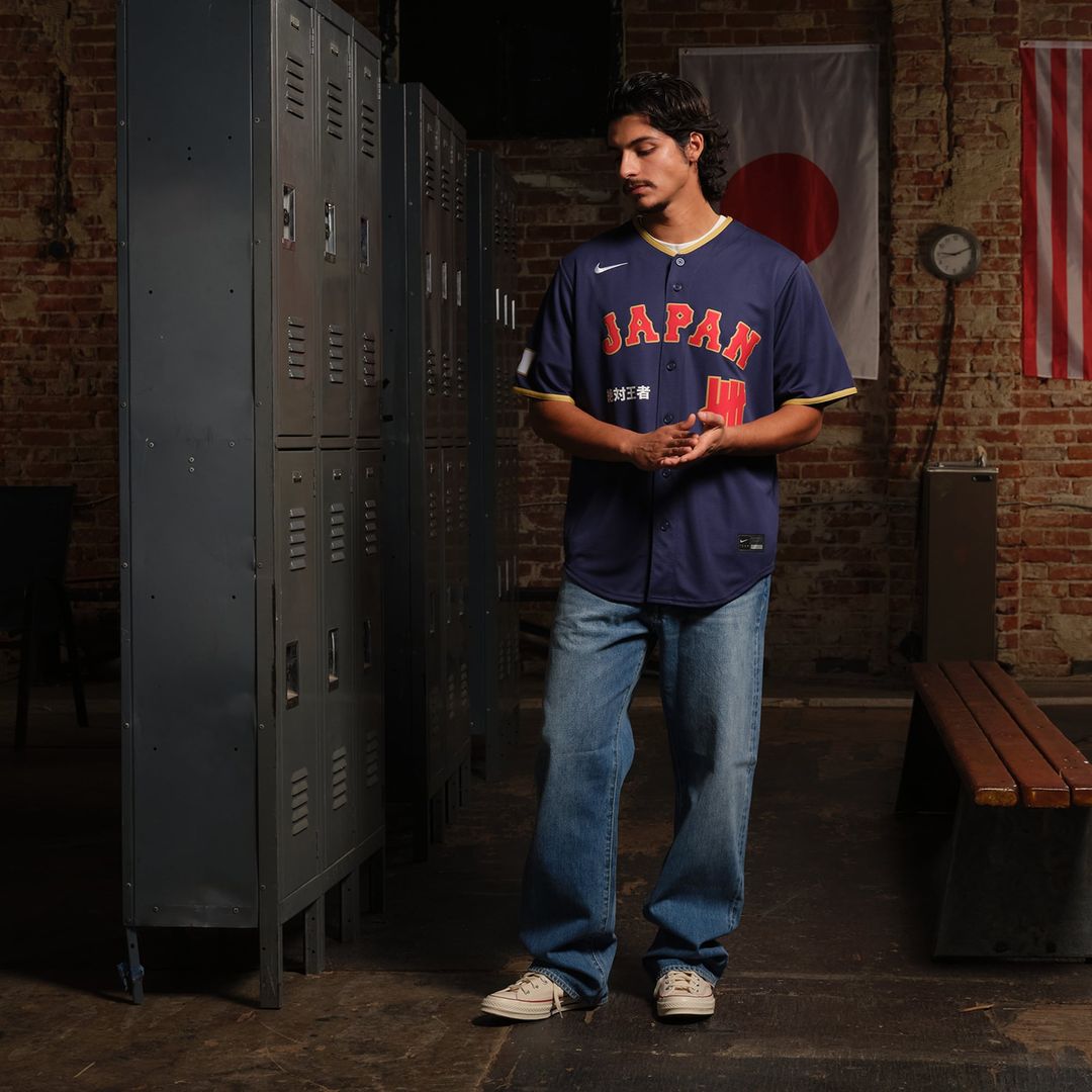 Japan Baseball x Undefeated Navy 2026 World Baseball Classic Stadium Jersey