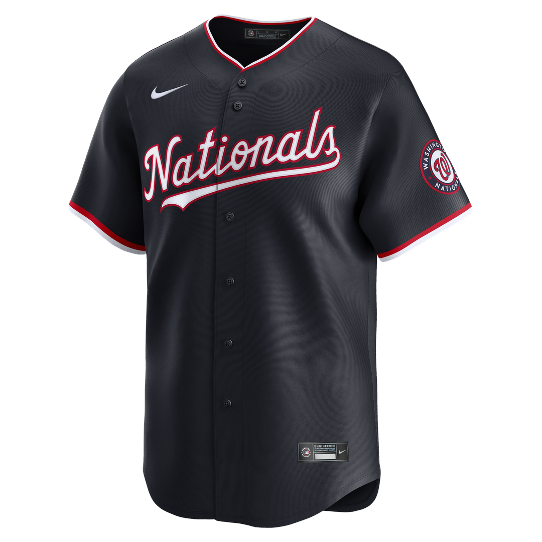 Washington Nationals James Wood Navy Alternate Limited Player Jersey