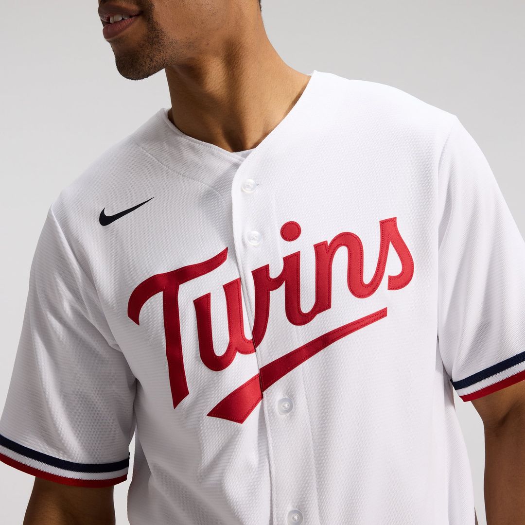 Minnesota Twins White Home Replica Team Jersey