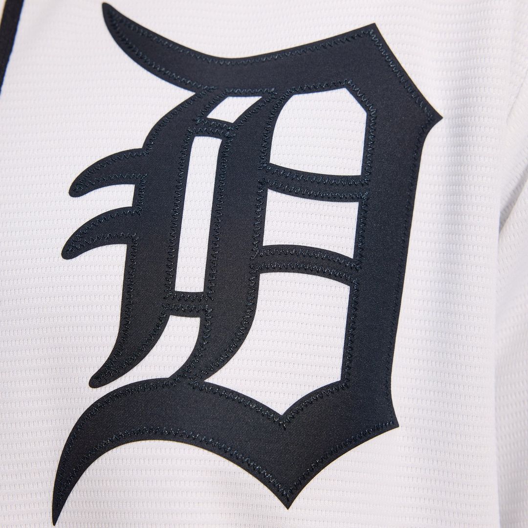 Detroit Tigers White Home Replica Jersey