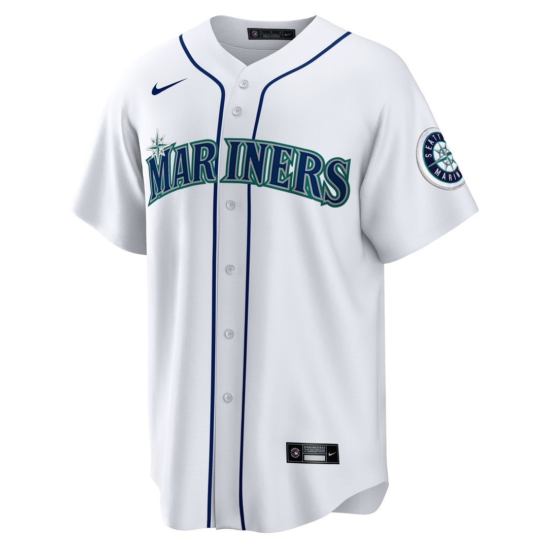 Seattle Mariners Ken Griffey Jr. White Home Replica Jersey