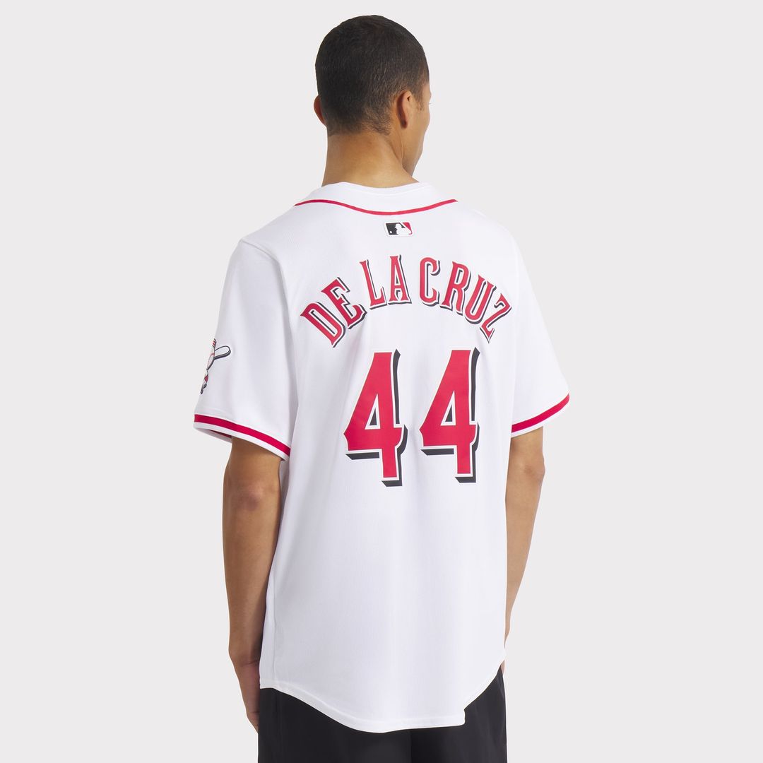 Cincinnati Reds Elly De La Cruz Gray Road Limited Player Jersey