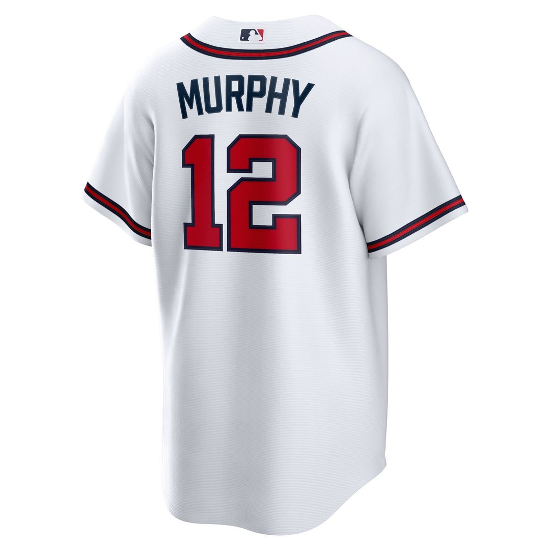 Atlanta Braves Sean Murphy White Replica Player Jersey