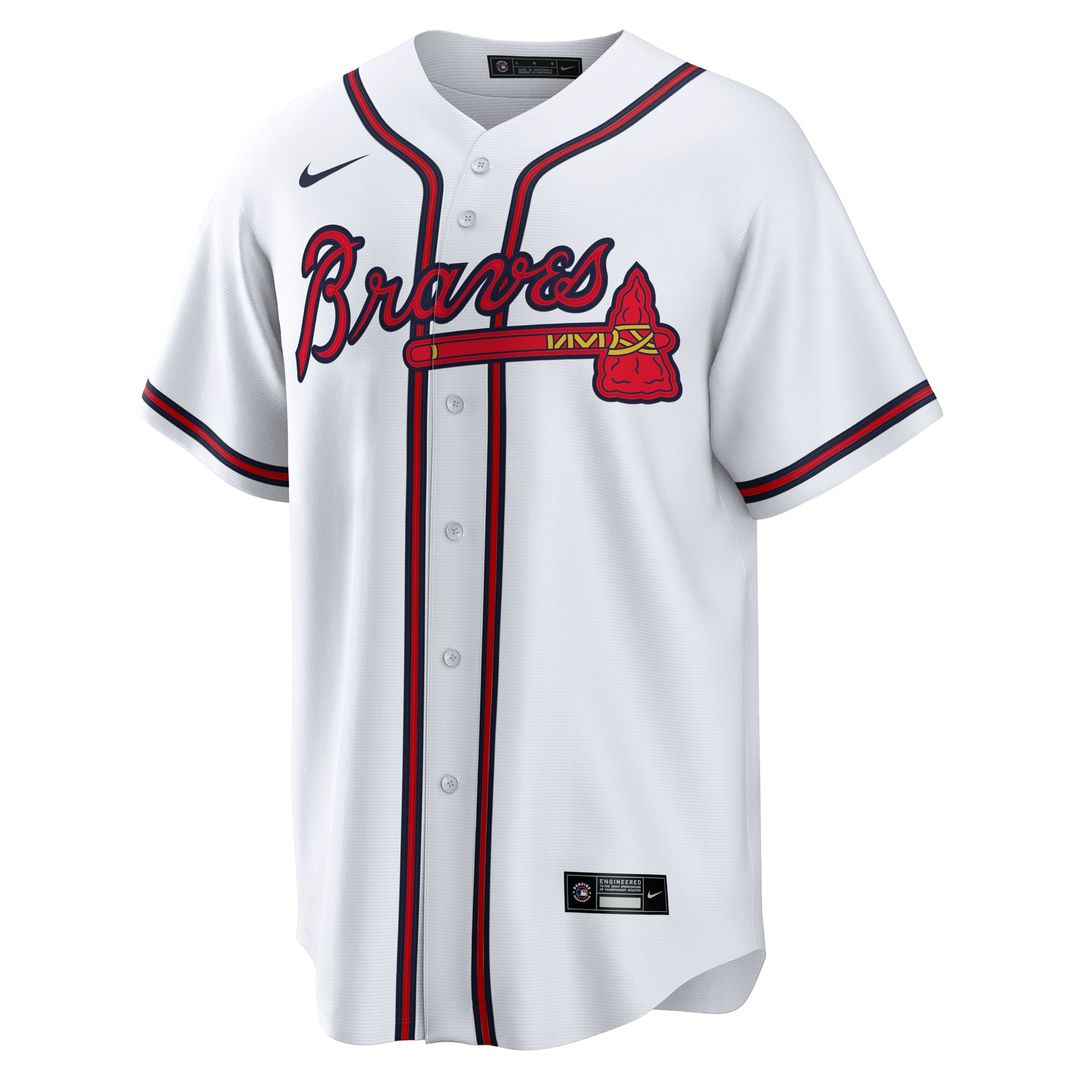 Atlanta Braves Chris Sale White Home Replica Jersey