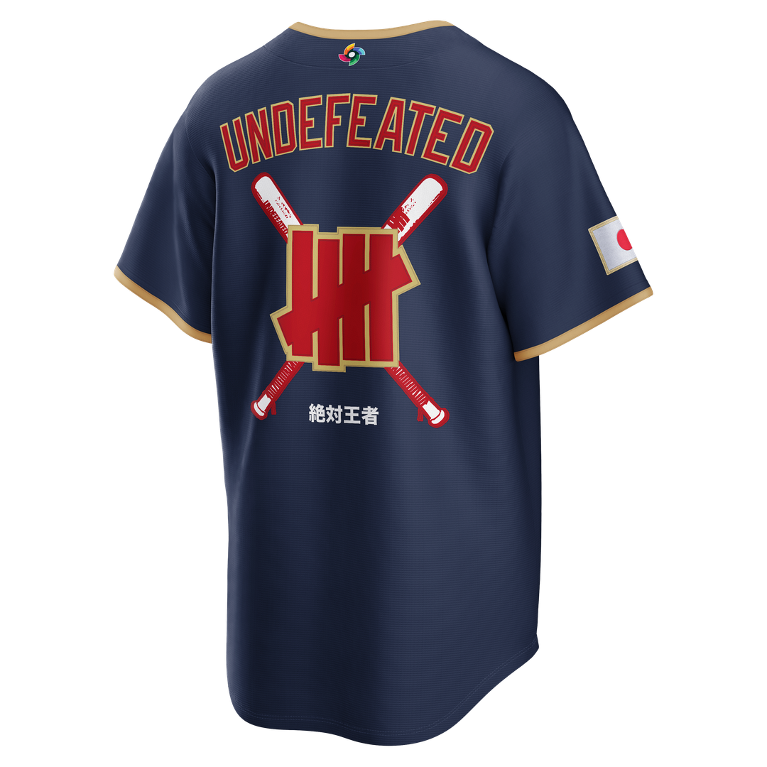 Japan Baseball x Undefeated Navy 2026 World Baseball Classic Stadium Jersey