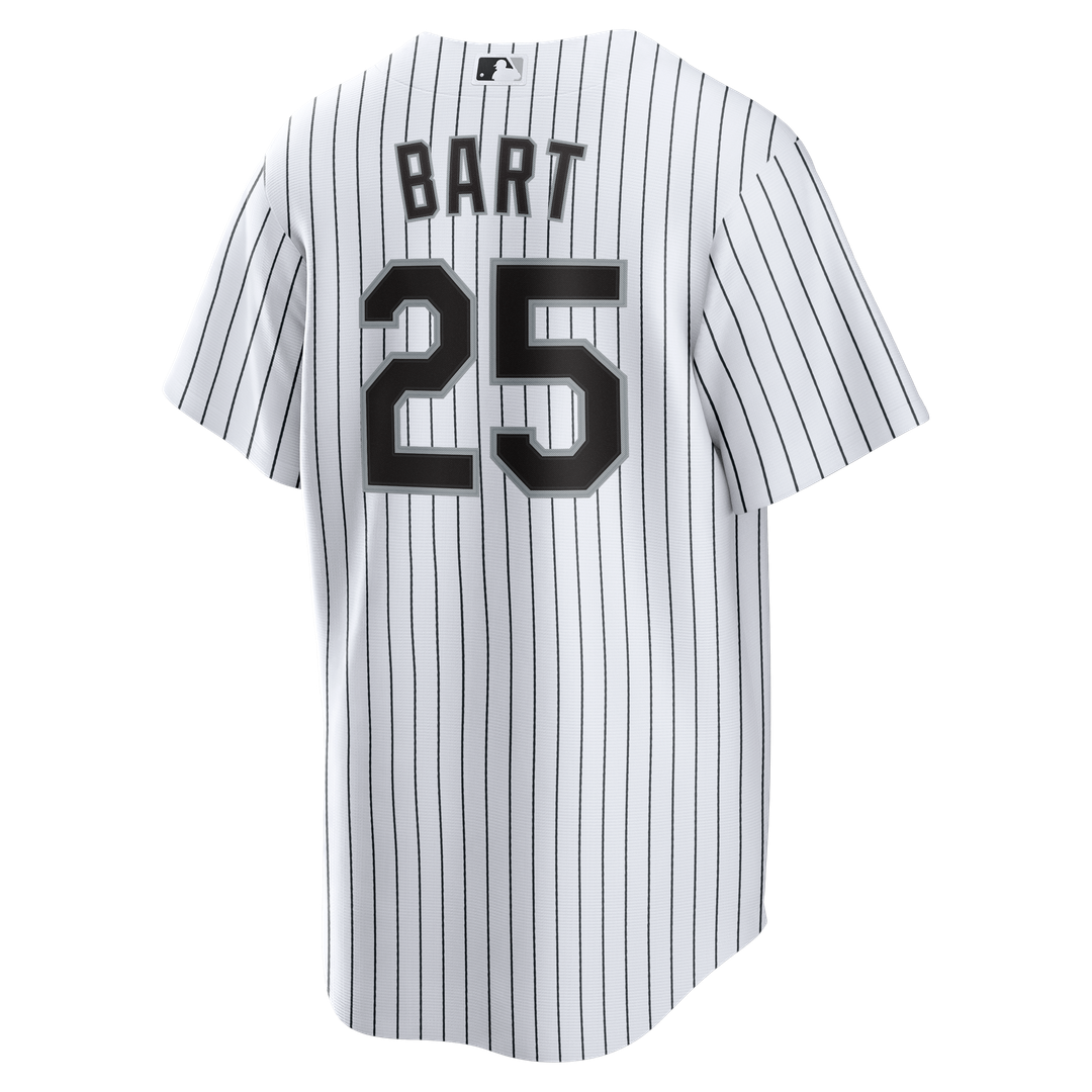 Chicago White Sox Joey Bart White Home Replica Jersey