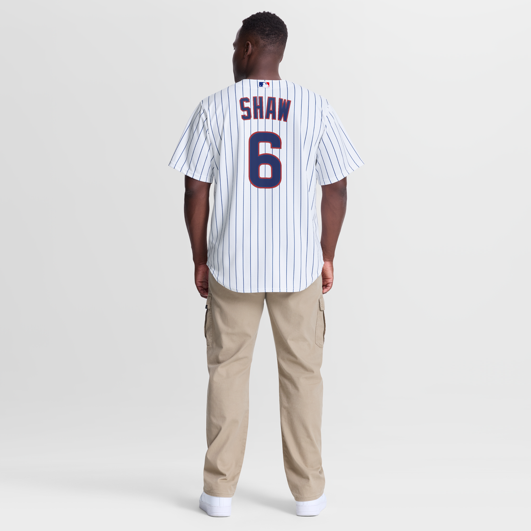 Chicago Cubs Matt Shaw White Home Replica Jersey