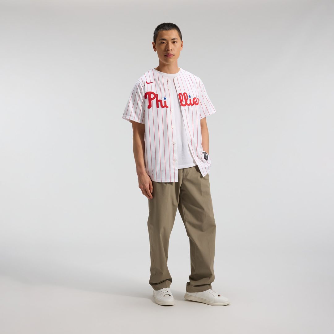 Philadelphia Phillies J.T. Realmuto White Home Limited Player Jersey