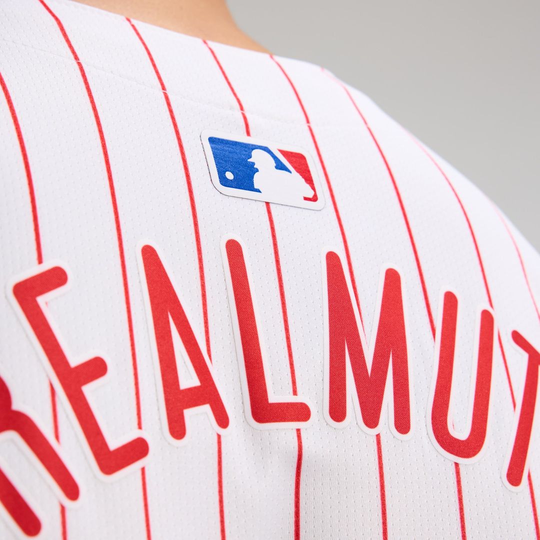 Philadelphia Phillies J.T. Realmuto White Home Limited Player Jersey