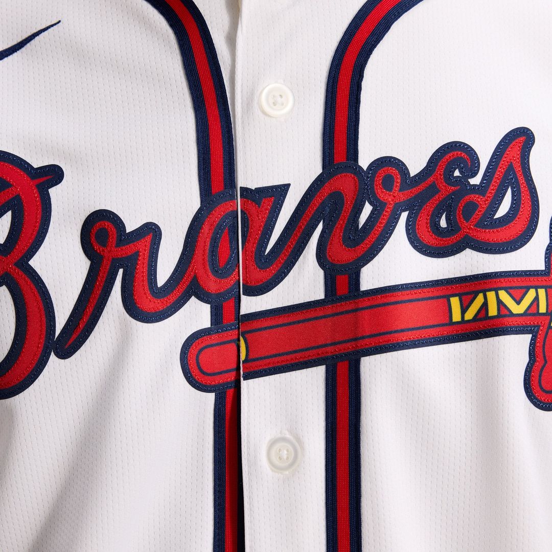 Atlanta Braves White Home Limited Jersey