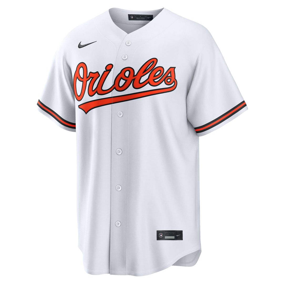 Baltimore Orioles White Home Replica Jersey